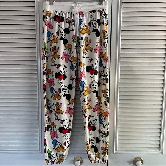 Juniors Mickey Mouse Minnie Pluto Donald Duck Jogging Pants or Pijamas - Picture 2 of 15